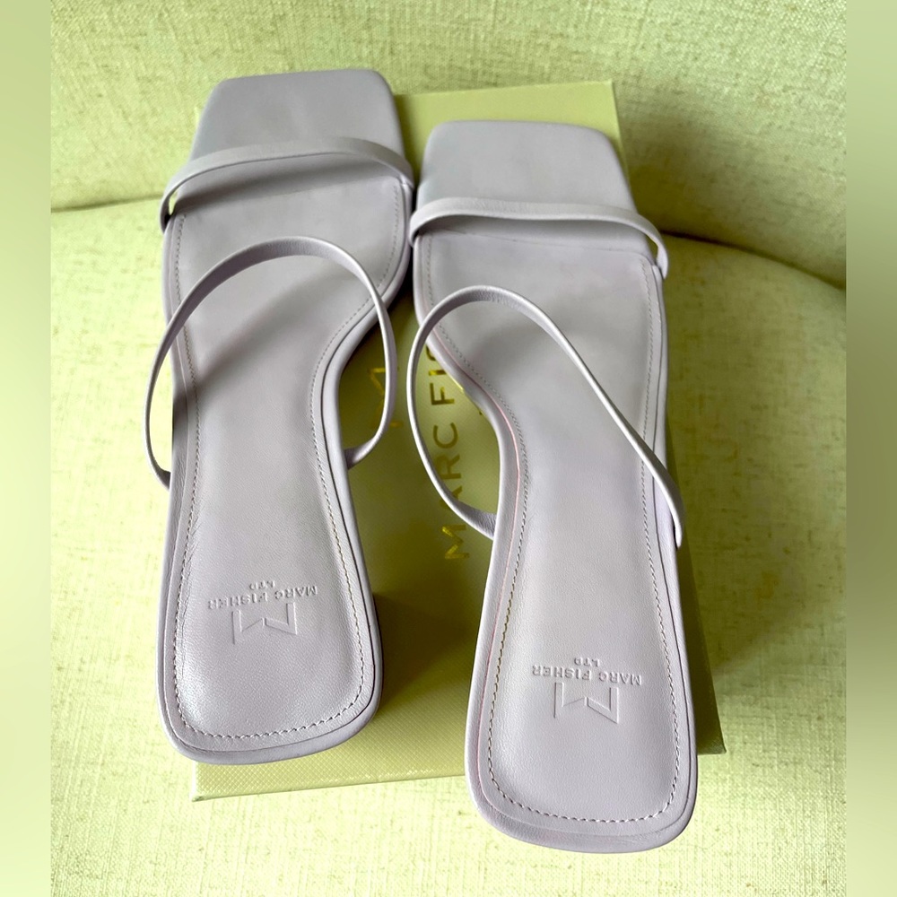 Marc Fisher, Brent Slide Sandal, Light Purple size 8 - Picture 5 of 6